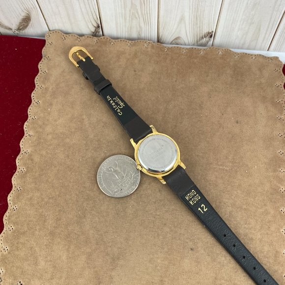 Vintage Consort Gold Dot Ladies 2 Tone Gold and Silver Watch - Picture 5 of 7